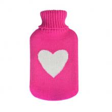 Ally Hot Water Bottle Pink HEart
