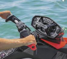 Photograph of BRP Audio Portable System on Watercraft