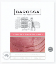 Photograph of Barossa Fine Foods Double Smoked Ham 100g