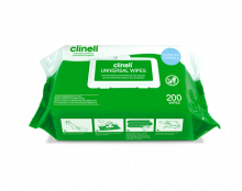 Photograph of Clinell Universal Wipes