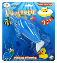 Photograph of Fantastic Sea Ocean Series Dolphin Swimming Bath Toy