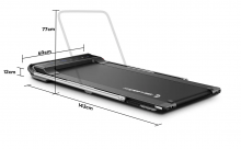 Photograph of Fortis T2 Ultra Slim Foldable 2-in-1 Walking & Jogging Smart Treadmill