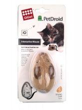 photograph of  GiGwi Pet Droid Motion Active Mouse Cat Toy