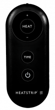 Photograph of Heatstrip Outdoor heater remote control - Black