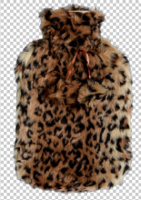 Photograph of KOO Knitted 2L Hot Water Bottle - Cheetah