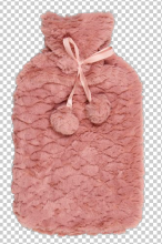 Photograph of KOO Knitted 2L Hot Water Bottle - Rose