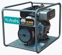 photograph of Kubota generator - model 5500E