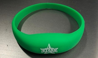 Stars Green wristband