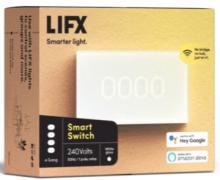 Photo of White LIFX switch packaging